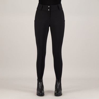Damen-Reithose Imperial Riding Bilou FullGrip Schwarz