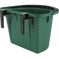 Tür-Futterkrippe Hippo-Tonic mit Griff Grün Gr&uuml;n