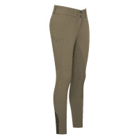 Damen-Winterreithose Imperial Riding Bliss FullGrip Olivgrün Gr&uuml;n