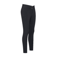 Damen-Winterreithose Imperial Riding Bliss FullGrip Schwarz