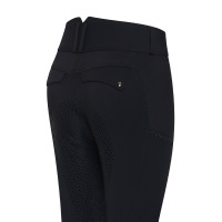 Damen-Winterreithose Imperial Riding Bliss FullGrip Schwarz