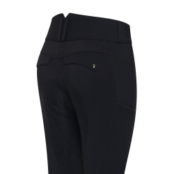 Damen-Winterreithose Imperial Riding Bliss FullGrip Schwarz