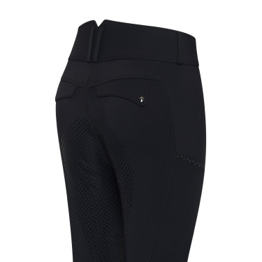 Damen-Winterreithose Imperial Riding Bliss FullGrip Schwarz