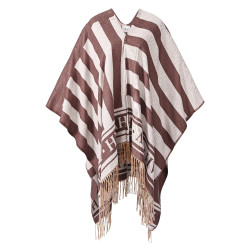 Poncho HV Polo Shelly Holz Beige Poncho HV Polo Shelly Holz Beige