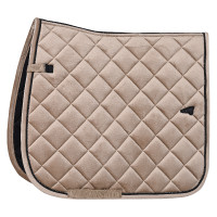 Euro-Star Samtsattelpad Dressur Tonerde Beige
