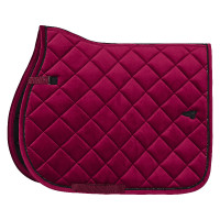 Euro-Star Velvet GP Sattelpad Schwarz-Kirsche Euro-Star Velvet GP Sattelpad Schwarz-Kirsche