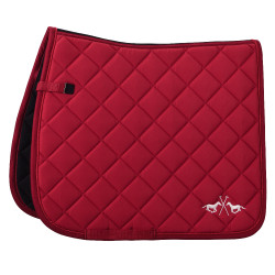 HV Polo Celia Club Dressur Schabracke Rote Rose Rosa