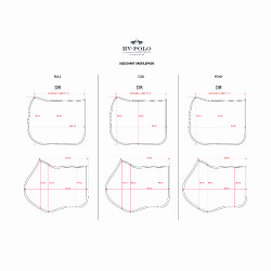 HV Polo Kelly Dressur-Sattelpad Schwarz