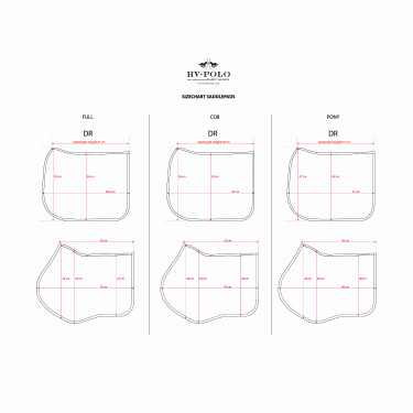 HV Polo Kelly Dressur-Sattelpad Schwarz