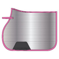 Satteldecke Imperial Riding Reflective GP Neonrosa Satteldecke Imperial Riding Reflective GP Neonrosa
