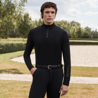 Euro-Star Adam Herren-Top Schwarz