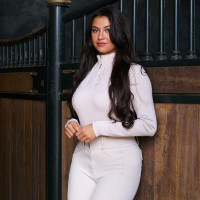 Imperial Riding Top Alinda Damen Grau / Sand