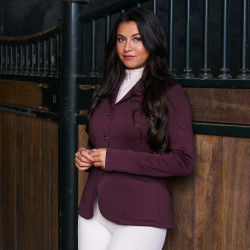 Damen-Turnierjacke Imperial Riding Basic Feige Lila