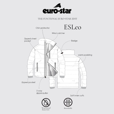 Herrenjacke Euro-Star Leo Marine Marineblau