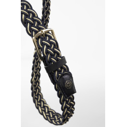 Gürtel Harcour x Versailles Charline Marine / Hellgold Marineblau Gürtel Harcour x Versailles Charline Marine / Hellgold Marineblau