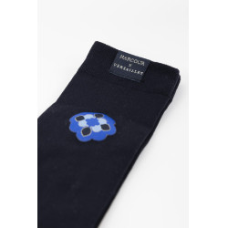 Harcour x Versailles Alienor Socken Marine / Versailles-Blau
