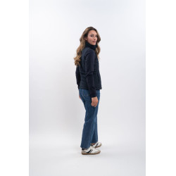 Ärmellose Steppweste Harcour x Versailles Leonie Marine Marineblau Ärmellose Steppweste Harcour x Versailles Leonie Marine Marineblau