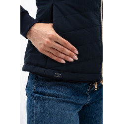 Ärmellose Steppweste Harcour x Versailles Leonie Marine Marineblau Ärmellose Steppweste Harcour x Versailles Leonie Marine Marineblau