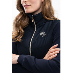 Ärmellose Steppweste Harcour x Versailles Leonie Marine Marineblau Ärmellose Steppweste Harcour x Versailles Leonie Marine Marineblau