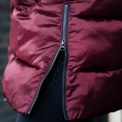 Damen-Pufferjacke Imperial Riding Bodie Feige Lila