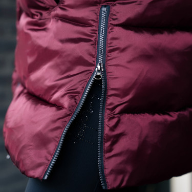 Damen-Pufferjacke Imperial Riding Bodie Feige Lila