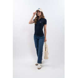 Polo Harcour x Versailles Gasparine Marine Marineblau