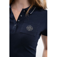 Polo Harcour x Versailles Gasparine Marine Marineblau