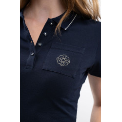 Polo Harcour x Versailles Gasparine Marine Marineblau