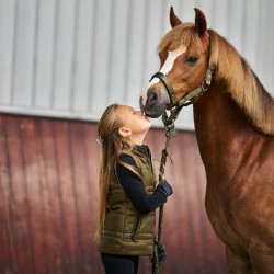 Ärmellose Weste Imperial Riding Bonnie Kinder Olivgrün Gr&amp;amp;amp;uuml;n
