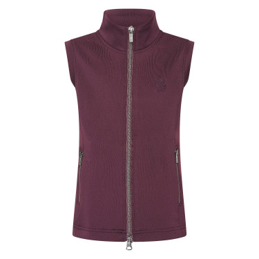 Ärmellose Weste Imperial Riding Cybil Kids Feige Lila