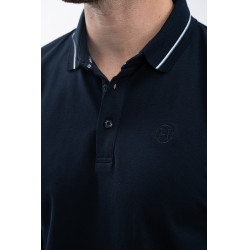 Poloshirt Harcour Malik Marine Marineblau