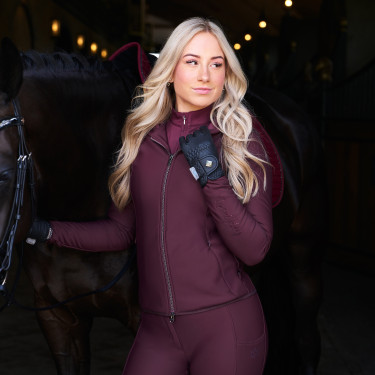 Softshell-Jacke Imperial Riding Brenda Damen Feige Lila