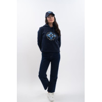 Sweatshirt Harcour x Versailles Philipa Marine Marineblau