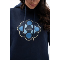 Sweatshirt Harcour x Versailles Philipa Marine Marineblau