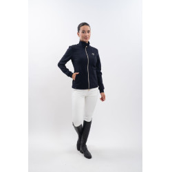 Jacke Harcour x Versailles Bernadette Marine Marineblau Jacke Harcour x Versailles Bernadette Marine Marineblau