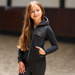 Technische Jacke Imperial Riding Brett Kinder Schwarz Technische Jacke Imperial Riding Brett Kinder Schwarz