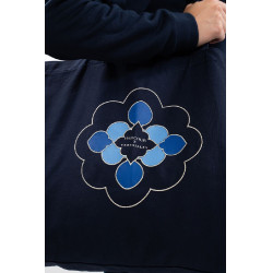 Tote-Bag Harcour x Versailles Leonor Marine Marineblau
