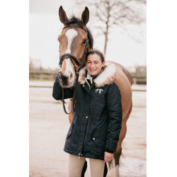 Parka Pénélope Mega Lyon Schwarz