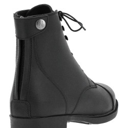 Stiefeletten Norton Nîmes mit Reißverschluss + Schnürung Schwarz Stiefeletten Norton Nîmes mit Reißverschluss + Schnürung Schwarz