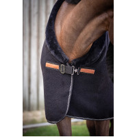Fleece-Decke Diagonal Paddock Sport Schwarz Fleece-Decke Diagonal Paddock Sport Schwarz