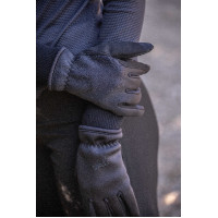 Pénélope Wintertech-Handschuhe Schwarz