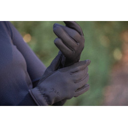 Pénélope Wintertech-Handschuhe Schwarz