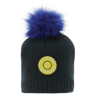 Bonnet pompom Equi-Kids PonyRider Bleu marine