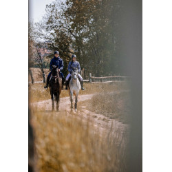 Damenreithose Equithème Alizé mit Silikonvollbesatz Schwarz