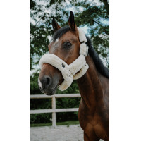 Halfter Je t'aime Equithème Snuggy Ecru Weiß