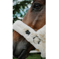 Halfter Je t'aime Equithème Snuggy Ecru Weiß