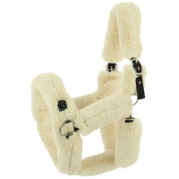 Halfter Je t'aime Equithème Snuggy Ecru Weiß