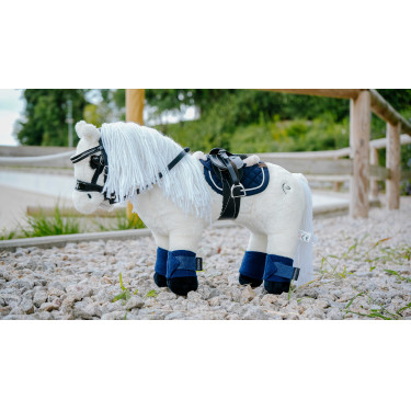 Mini-Sattel + Gurt Pony Academy Schwarz