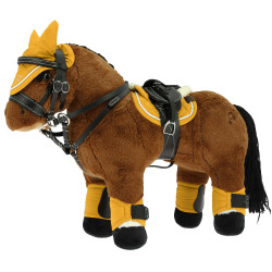 Mini-Sattel + Gurt Pony Academy Schwarz