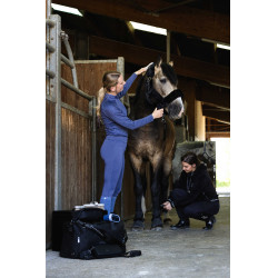 Täschchen Je t'aime Equithème + Geldbörse Schwarz